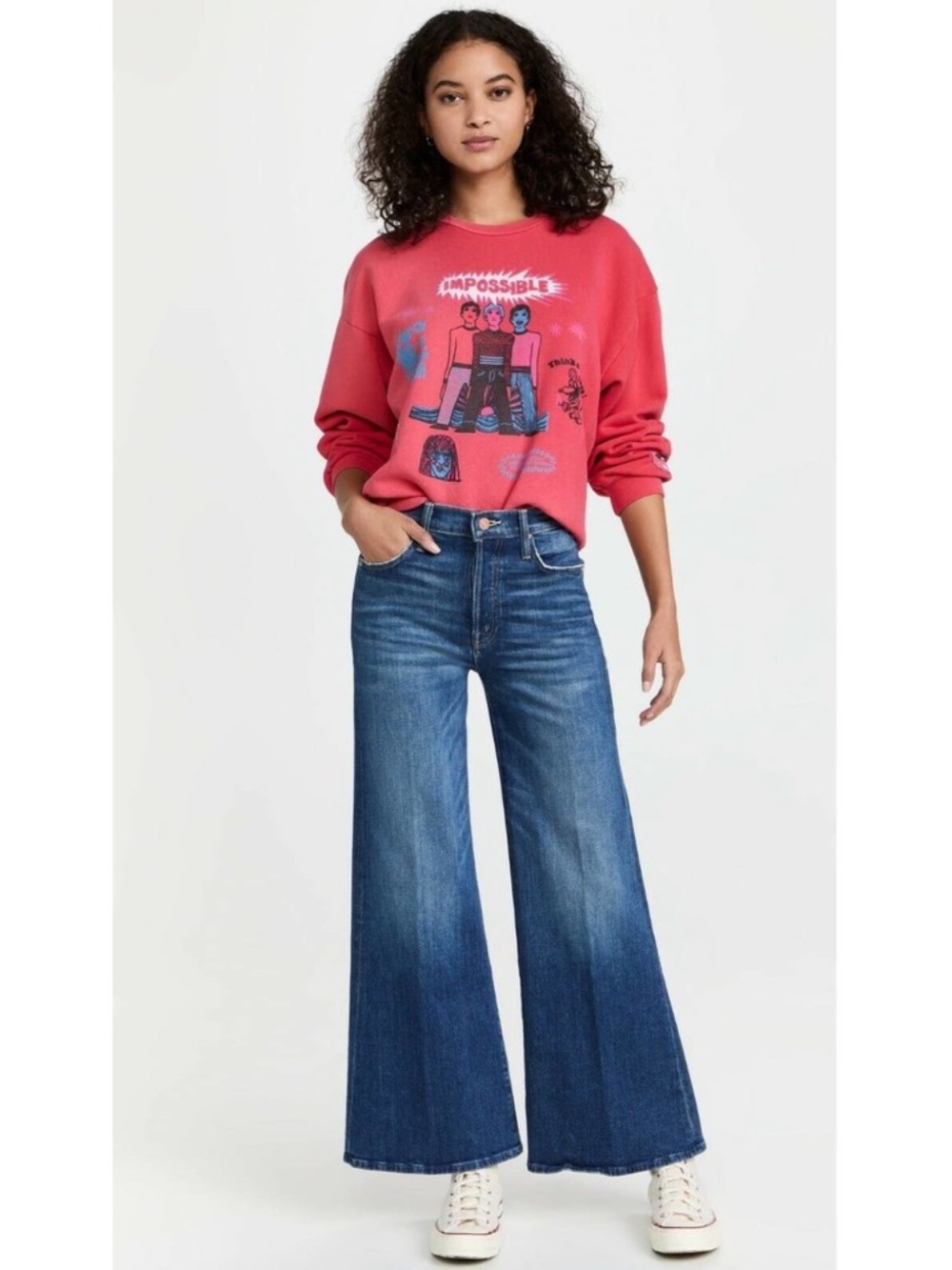 MOTHER The Tomcat Roller Jeans Where Is My Mind Size 33